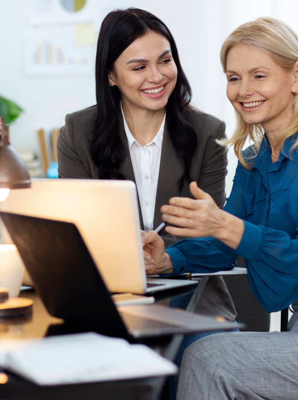 Attorney meeting with client for family law consultation