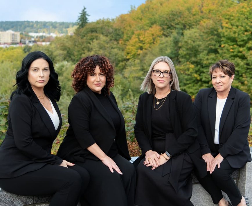 Attorney meeting with client for family law consultation